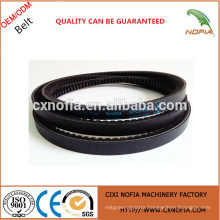 Raw edge laminated rubber vbelt from China supplier